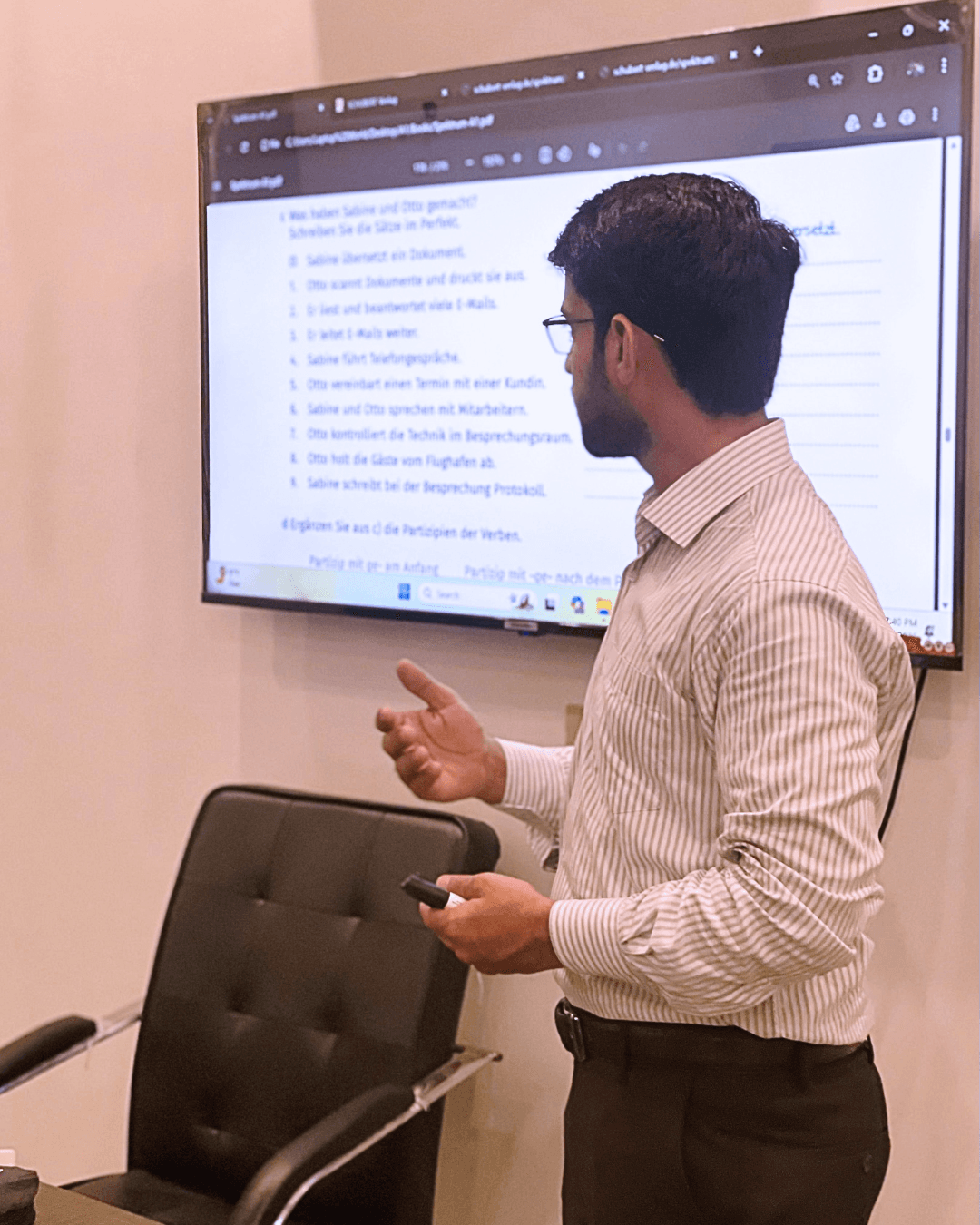 Instructor Teaching
