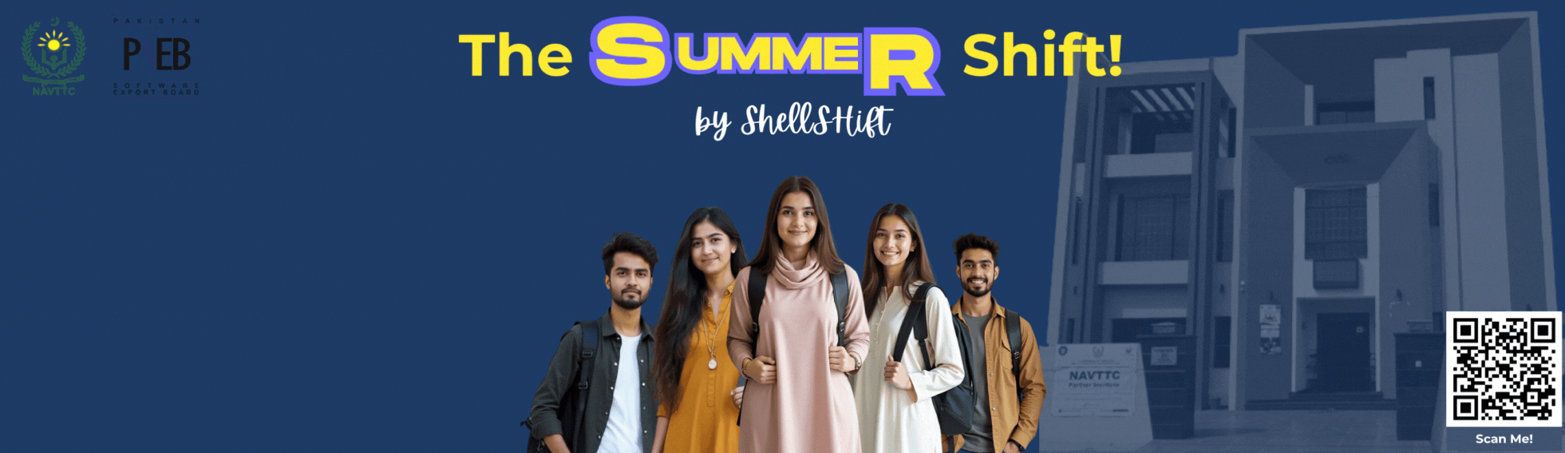 banner for It courses that are offered this summer at Shellshift
